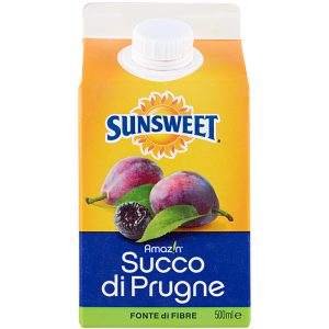 succo di prugne sunsweet brick tetrapak con tappo richiudibile