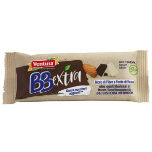 barretta con frutta secca bbextra mandorle cocco cacao pack color marrone