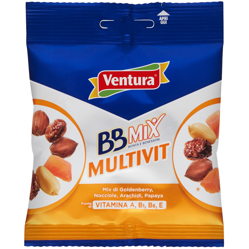 BBMix Multivit <span>con Goldenberry, Nocciole, Arachidi e Papaya</span>