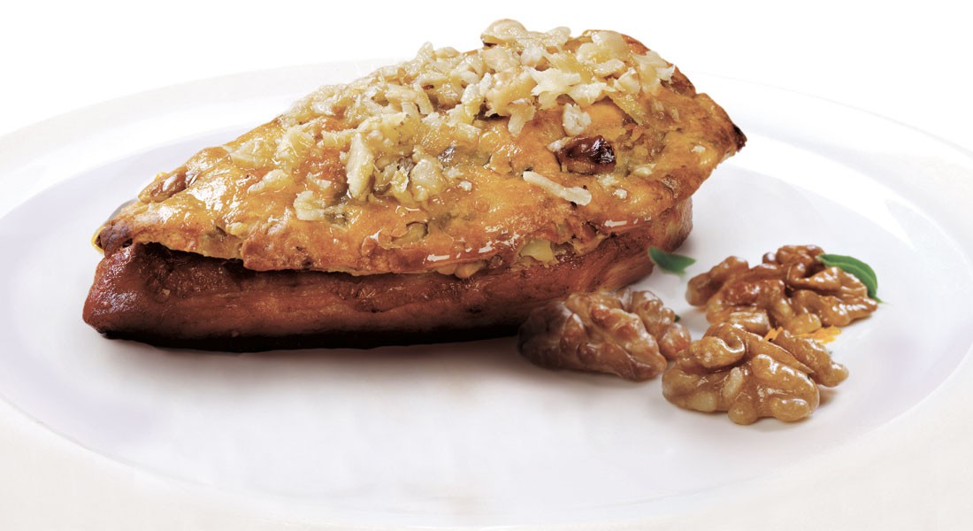 Petto di pollo in crosta di Noci Ventura