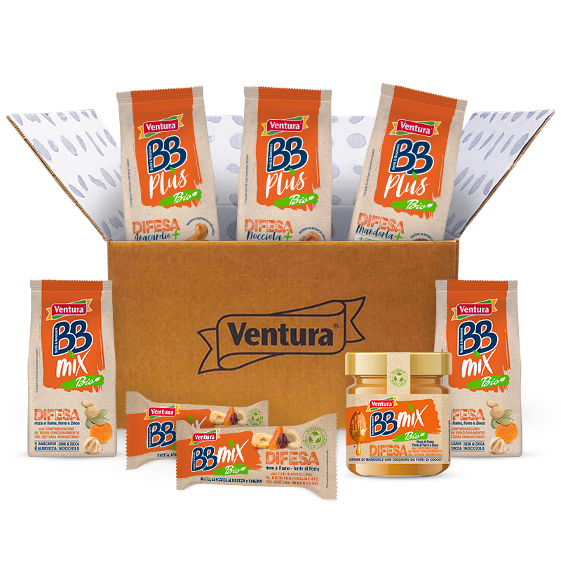 Linea Difesa Ventura: Frutta Secca per il sistema immunitario Linea Difesa Ventura: Frutta Secca per il sistema immunitario