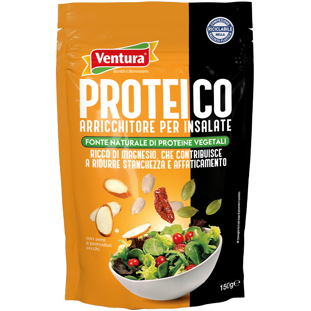 Mix Proteico per insalate <span>con Mandorle, Semi di Zucca e Girasole e Pomodori essiccati</span>