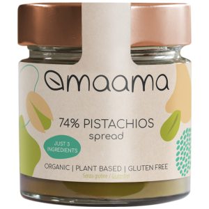 barattolo crema maama spalmabile bio pistacchio 74%