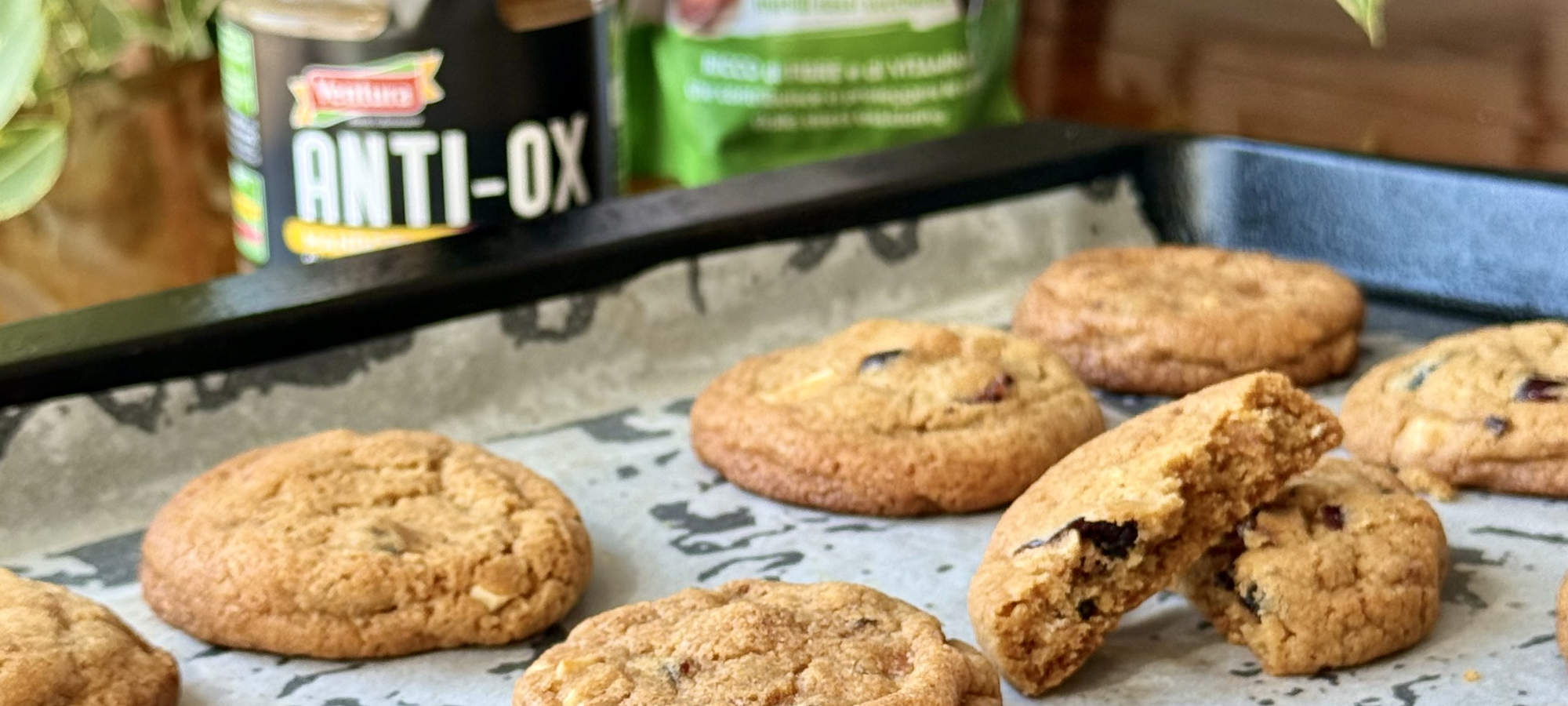 Cookies con Cioccolato bianco e Frutta Secca Ventura